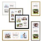 Multifunctional Picture Frames for 2-4 Photos