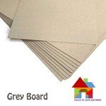 Grey Kraft Board A4 Size 20 Sheets Pack