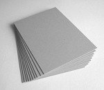 Pack of 10 A4 Greyboard Sheets (2000 Micron)