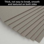 A4 Double-Sided Thick Cardboard Sheets, 100 Pack