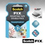 Scotch Transparent Mounting Tape 19mm x 5m