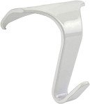 Modern White Picture Hanging Clips - 10 Pack