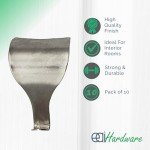 Polished Chrome Photo Hanging Hooks - 10 Pack