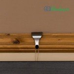 Polished Chrome Photo Hanging Hooks - 10 Pack