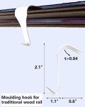 White Image Hanging Hook Set