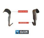 Bronze Heavy-Duty Picture Hanging Hooks - 10 Pack