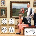 Chrome Photo Hanging Hooks for Framing - 20 Pack