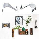 Chrome Photo Hanging Hooks for Framing - 20 Pack
