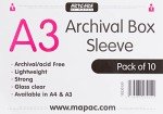 Artcare A3 Archival Box Sleeves - Pack of 10