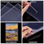 10 Pack Clear PVC Sheet Protectors for Posters