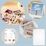 10 Pack Clear PVC Sheet Protectors for Posters
