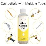 Glass Cutting Oil and Cutter Tool, 4 oz