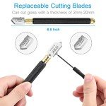 Glass Cutter with Oil for Mirrors and Tiles