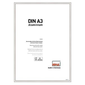 Boston A3 Aluminium Photo Frame - Silver