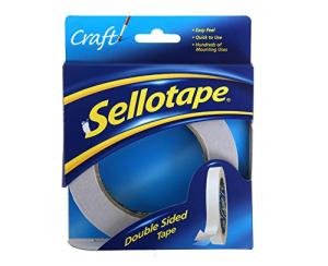 Sellotape Double Sided Tape, 12mm Width