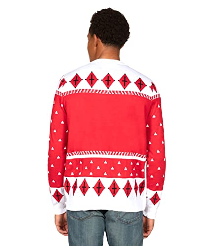 Men’s Reindeer Menage A Trois Christmas Sweater