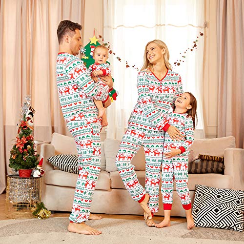 Matching Family Christmas Pajamas - Blue Elk Design