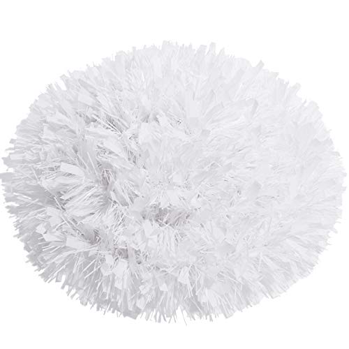 White Metallic Tinsel Garland for Christmas Decor
