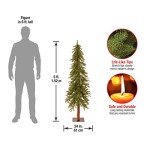 Hickory Cedar 5ft Artificial Christmas Tree