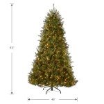 Pre-Lit 6ft Dunhill Fir Christmas Tree with Stand