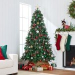 7.5ft Realistic Spruce Artificial Christmas Tree