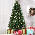Prelit 7.5ft Artificial Christmas Tree with Lights