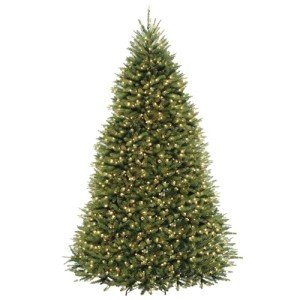 9 Ft Dunhill Fir Christmas Tree with Dual Lights
