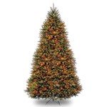 9 Ft Dunhill Fir Christmas Tree with Dual Lights