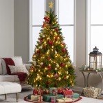 6ft Premium Hinged Artificial Christmas Tree