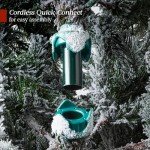 Pre-Lit 6ft Flocked Aspen Christmas Tree