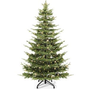 Pre-Lit 7.5ft Aspen Fir Christmas Tree