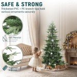 Pre-Lit 7.5ft Aspen Fir Christmas Tree