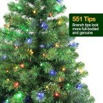 6 ft Prelit Color Changing Christmas Tree