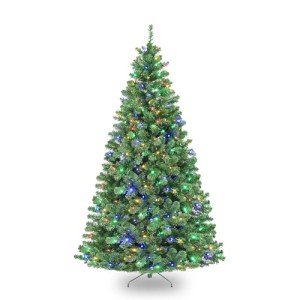 6ft Pre-Lit Multicolor Christmas Tree with Stand