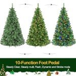 6 ft Prelit Color Changing Christmas Tree