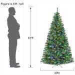 6 ft Prelit Color Changing Christmas Tree
