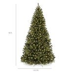 6ft Pre-Lit Spruce Christmas Tree for Holiday Decor
