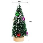 Set of 12 Mini Colorful Christmas Trees