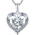 Love You Heart Pendant Necklace for Her