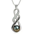 Tahitian Pearl Anniversary Necklace for Her