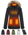 Women's Heated Puffer Jacket - Perfect Christmas Gift