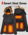 Women's Heated Puffer Jacket - Perfect Christmas Gift