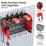 Christmas Electric Tool Organizer with Charging Station