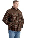 Café Flannel Sherpa-Lined Jacket for Men