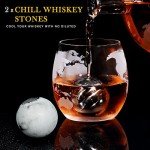 Juego de Decantador de Whisky para Hombres Navideño