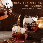 Elegant Christmas Whiskey Decanter Gift Set