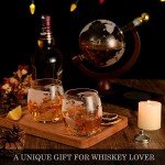 Elegant Christmas Whiskey Decanter Gift Set