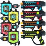 360° Rechargeable Laser Tag Set of 4