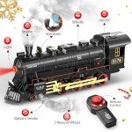 Remote Control Christmas Train Set with Track