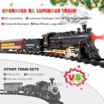 Remote Control Christmas Train Set with Track